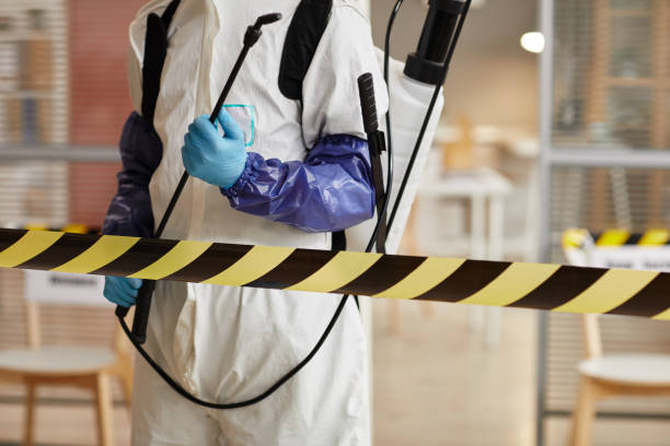 Professional Infectious Disease Decontamination technician working in West Manchester, OH